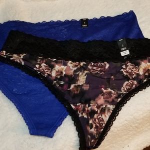Torrid Curve Thongs size 3 - 2 pairs